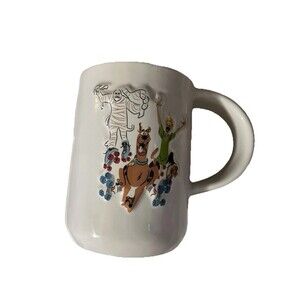 Rae Dunn Scooby Doo Shaggy Fred Daphne Velma Mystery Team Coffee Mug halloween